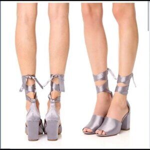 Sam Edelman Silver/Grey Odele Heels